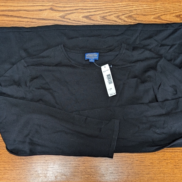 Pendleton Long-Sleeve Silk Blend Sweater - Picture 1 of 3